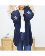 Gilet MAYA marine – vue de face