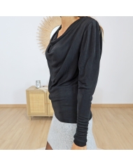 Top KAGINA – épaulettes structurées