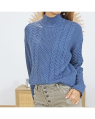 Look hiver pull EDWINA + jean