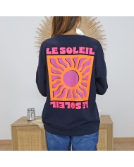 Sweat Soléna marine