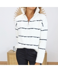 Pull camionneur femme Tiffosi – vue profil