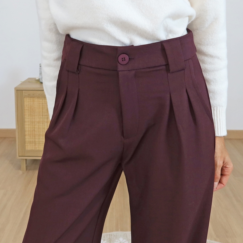 Détail pinces et passants taille