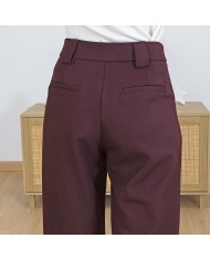 Pantalon Bay prune