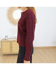 Gilet Kaniel Bordeaux Kaffe