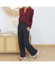 Gilet Kaniel Bordeaux Kaffe