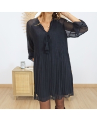 Manches semi-opaques robe POP – gros plan