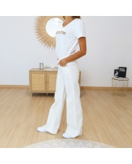 jean wide leg femme Garcia Willow