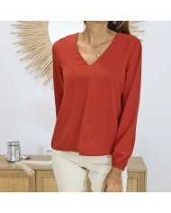 blouse col v femme Tiffosi