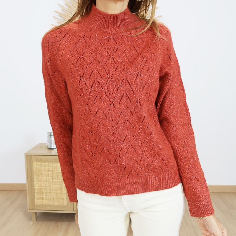 pull maille fantaisie femme Tiffosi