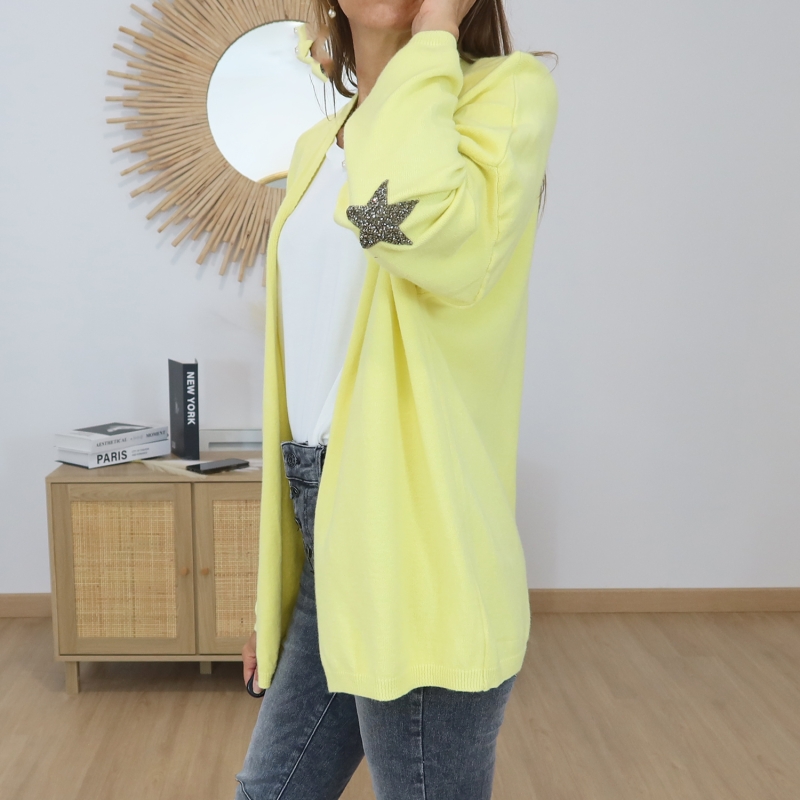 gilet jaune femme look tendance