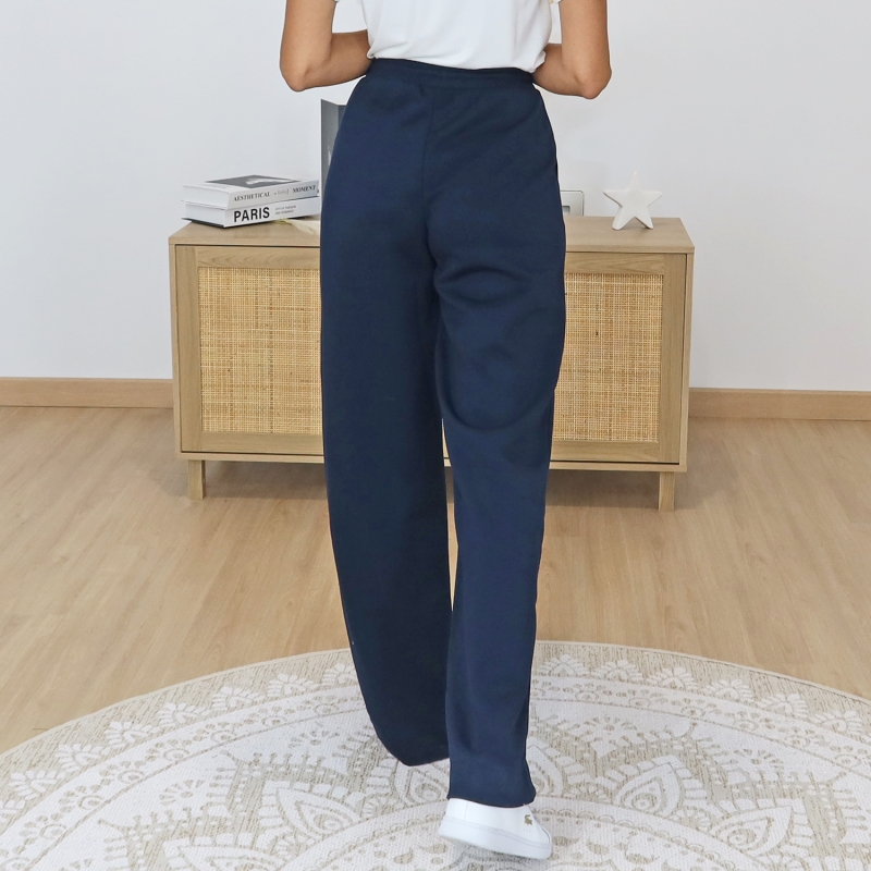 pantalon jogg femme marine