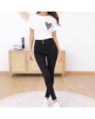 jean skinny noir femme tiffosi
