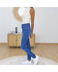 jean double up femme bleu