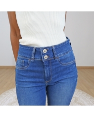 jean double bouton femme tiffosi