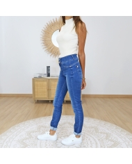 jean bleu femme casual