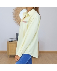 chemise femme brodée saint barth