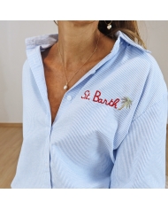 chemise saint barth femme portée