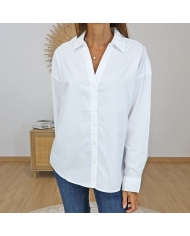 chemise blanche femme coupe oversize