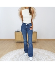 jean femme denim bleu casual