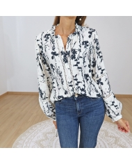 chemisier femme beige chic