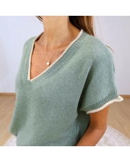 Top femme Livia kaki