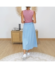 jupe sonny tiffosi longueur midi portée