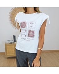 t-shirt meleoetta tiffosi look été femme
