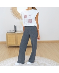 t-shirt meleoetta tiffosi épaule nouée détail