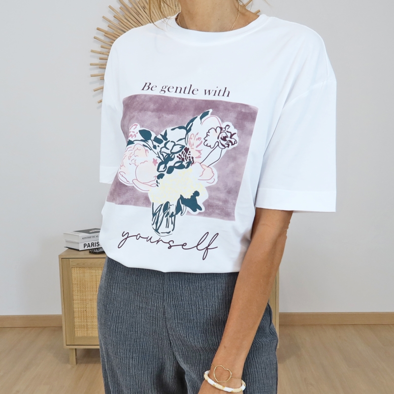 t-shirt spoink tiffosi vue profil oversize
