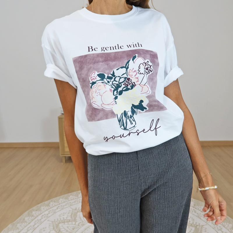 t-shirt spoink femme look casual chic