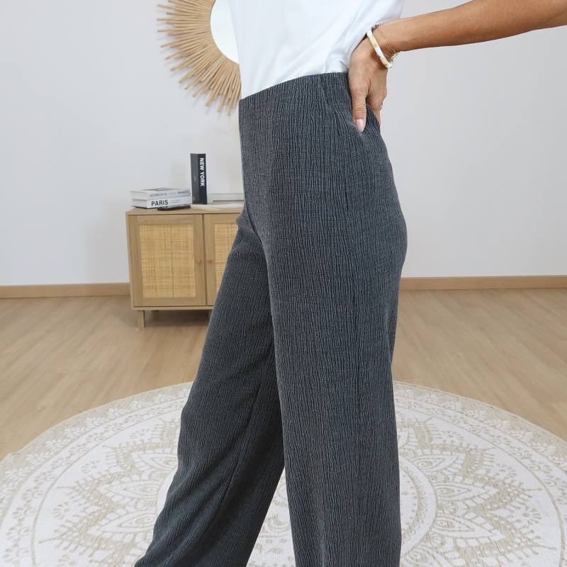 pantalon austin femme coupe fluide taille elastique