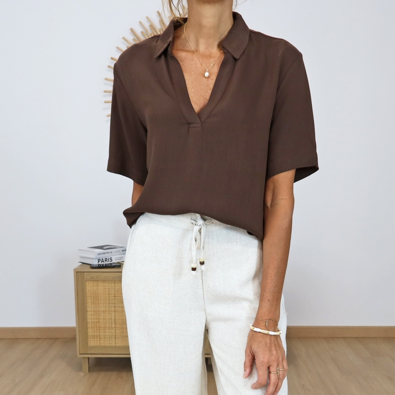 blouse amora femme viscose légère
