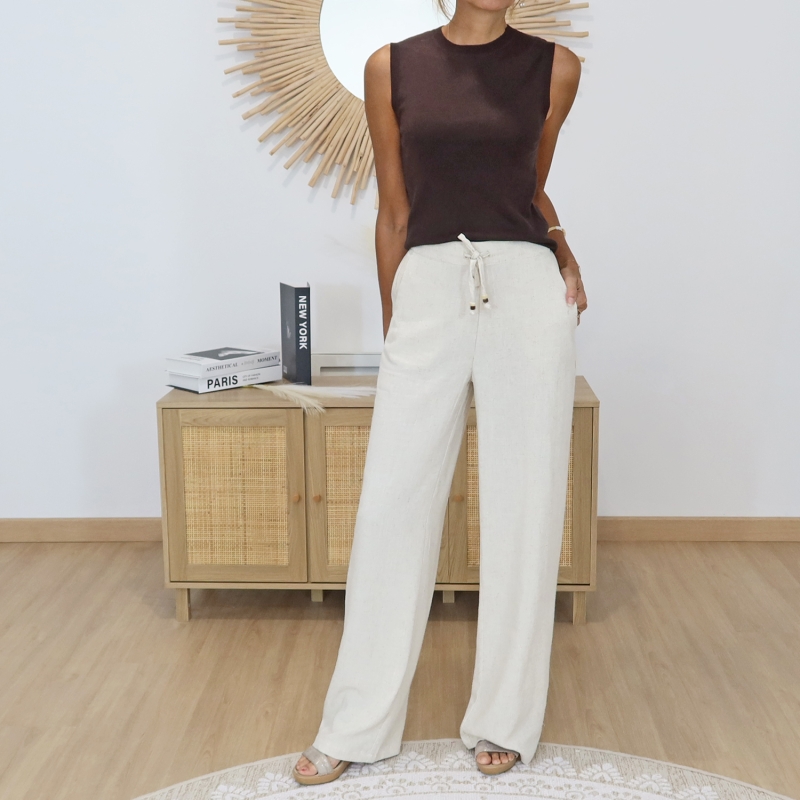 pantalon ruthy femme coupe fluide elegante