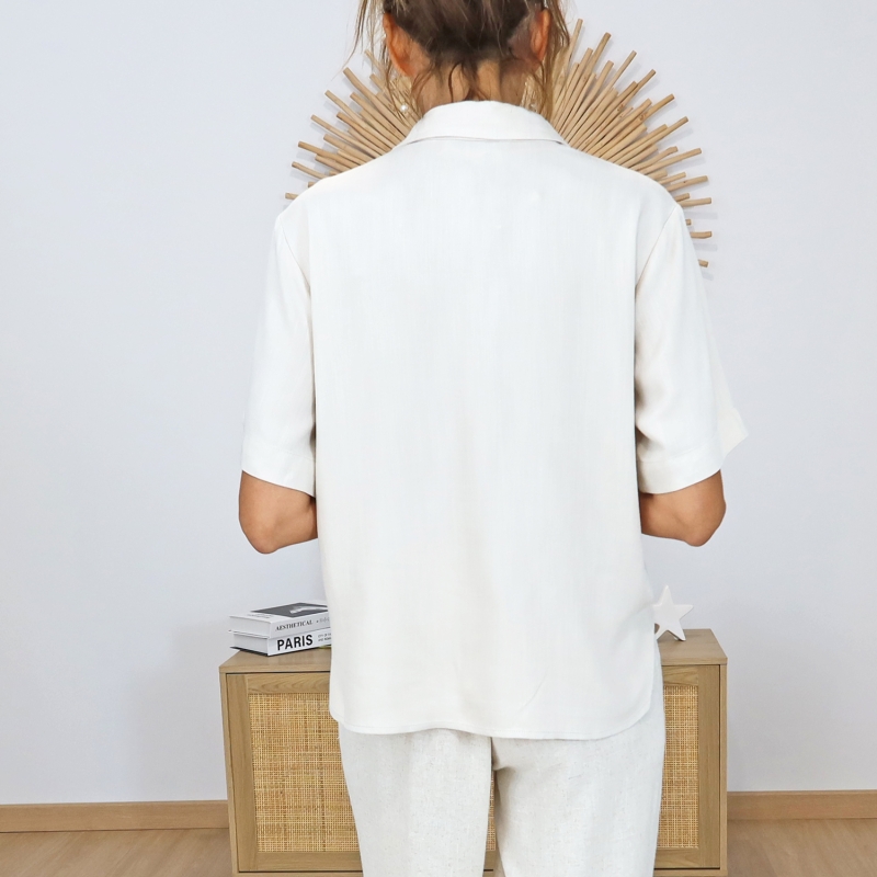 blouse amora femme vue dos