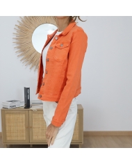 veste lyna détail poches rabat