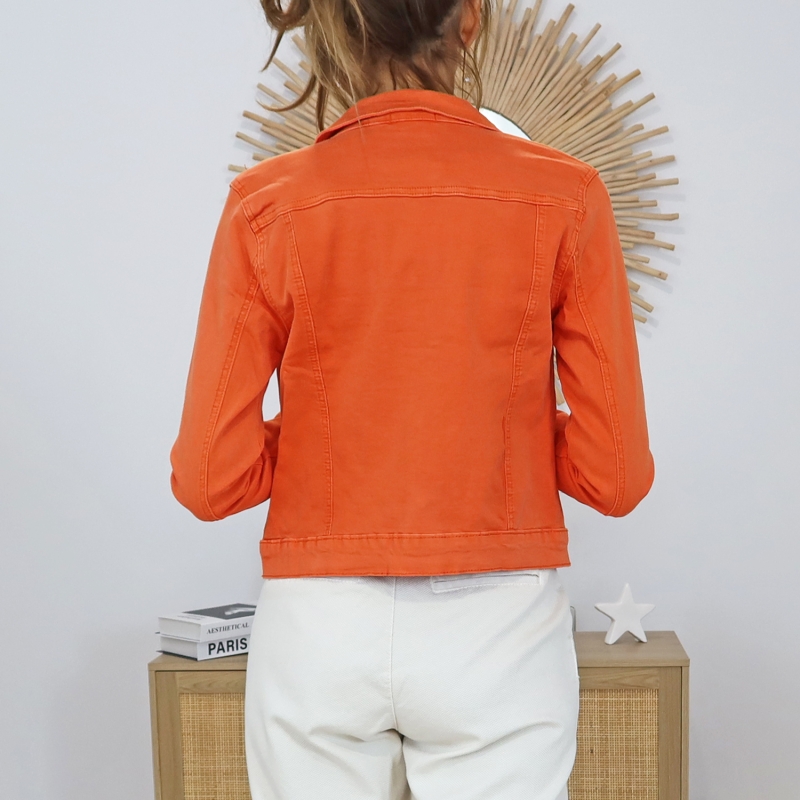 veste jean stretch femme confortable