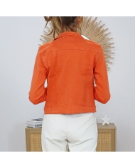 veste jean stretch femme confortable