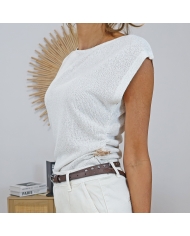 top taky femme coupe ajustée élégante