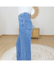 jean flowy femme vue profil