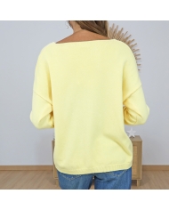 Pull Fanta jaune