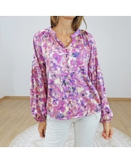 chemisier aurea femme détail gold