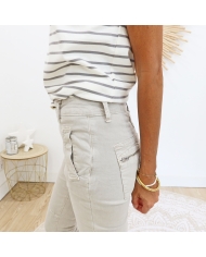 jean vic poches biais femme