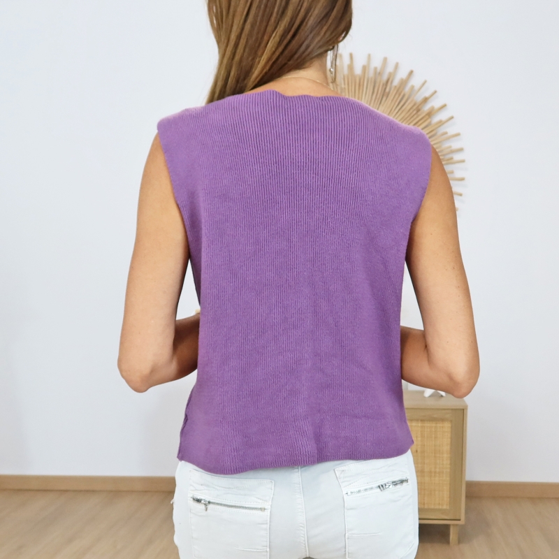 gilet manon femme vue dos