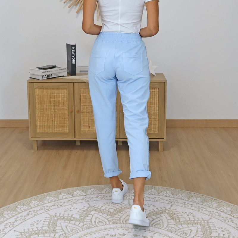 jogging saya taille elastique lacet