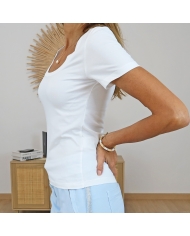 t-shirt gemili vue profil femme