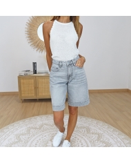 bermuda femme gris delave tifosi doja face