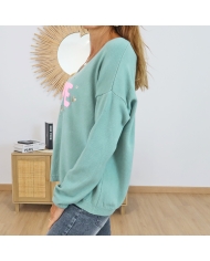 pull femme coupe droite tendance
