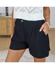 short kim noir femme fluide
