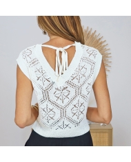 top tulipe vue dos noe