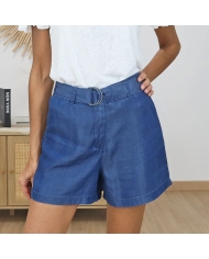 short femme ceinture assortie